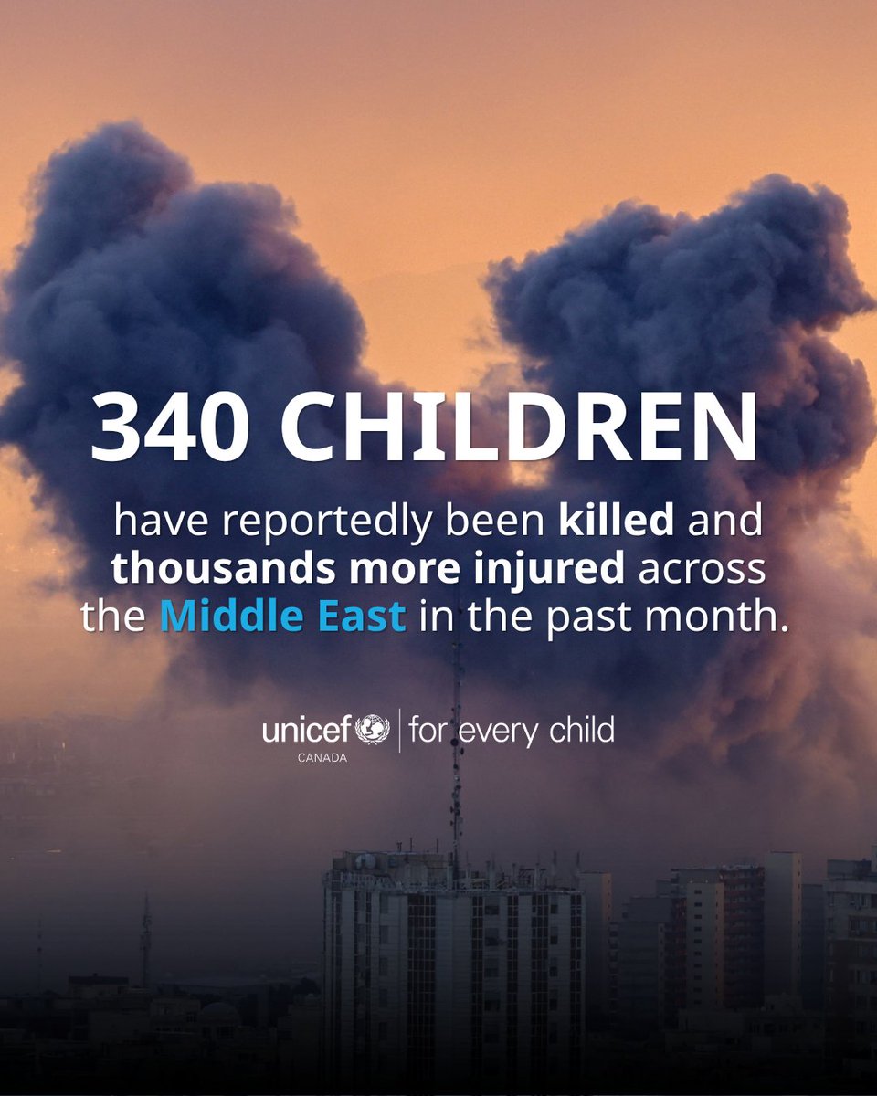 UNICEF Canada tweet media