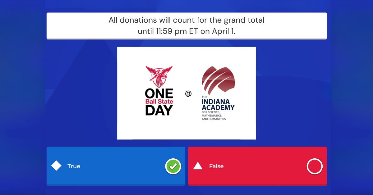 Indiana Academy tweet media