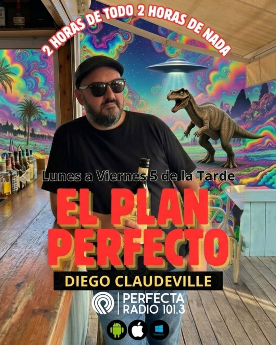 Las otras noticias. de 17 a 19
Carlos Alfonsin esta semana en LR, lanzamiento del Artemis 2 con presencia argentina, De Paul come sangucho de milanga y mas...
ESCUCHANOS ONLINE EN streaminglocucionar.com/radio/perfecta
ESCUCHANOS FM EN 101.3MHZ