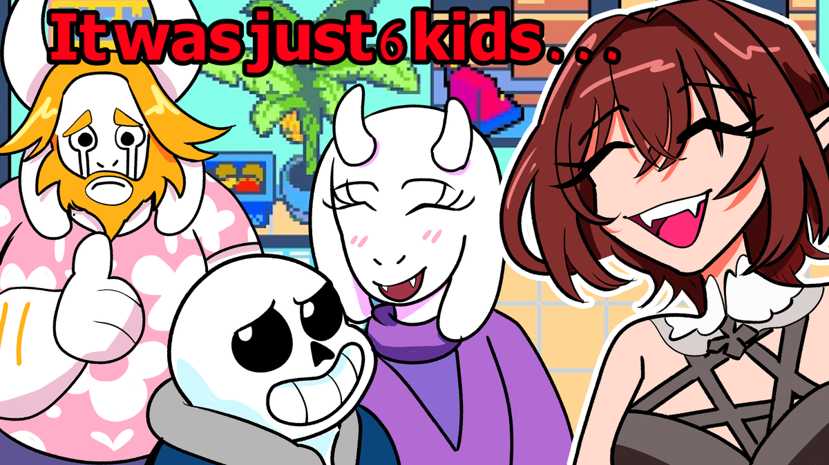 amikoko_eu's tweet photo. Asgore did nothing wrong!!
Video live on Youtube. Thanks for watching! https://t.co/kqIuOTcWgB