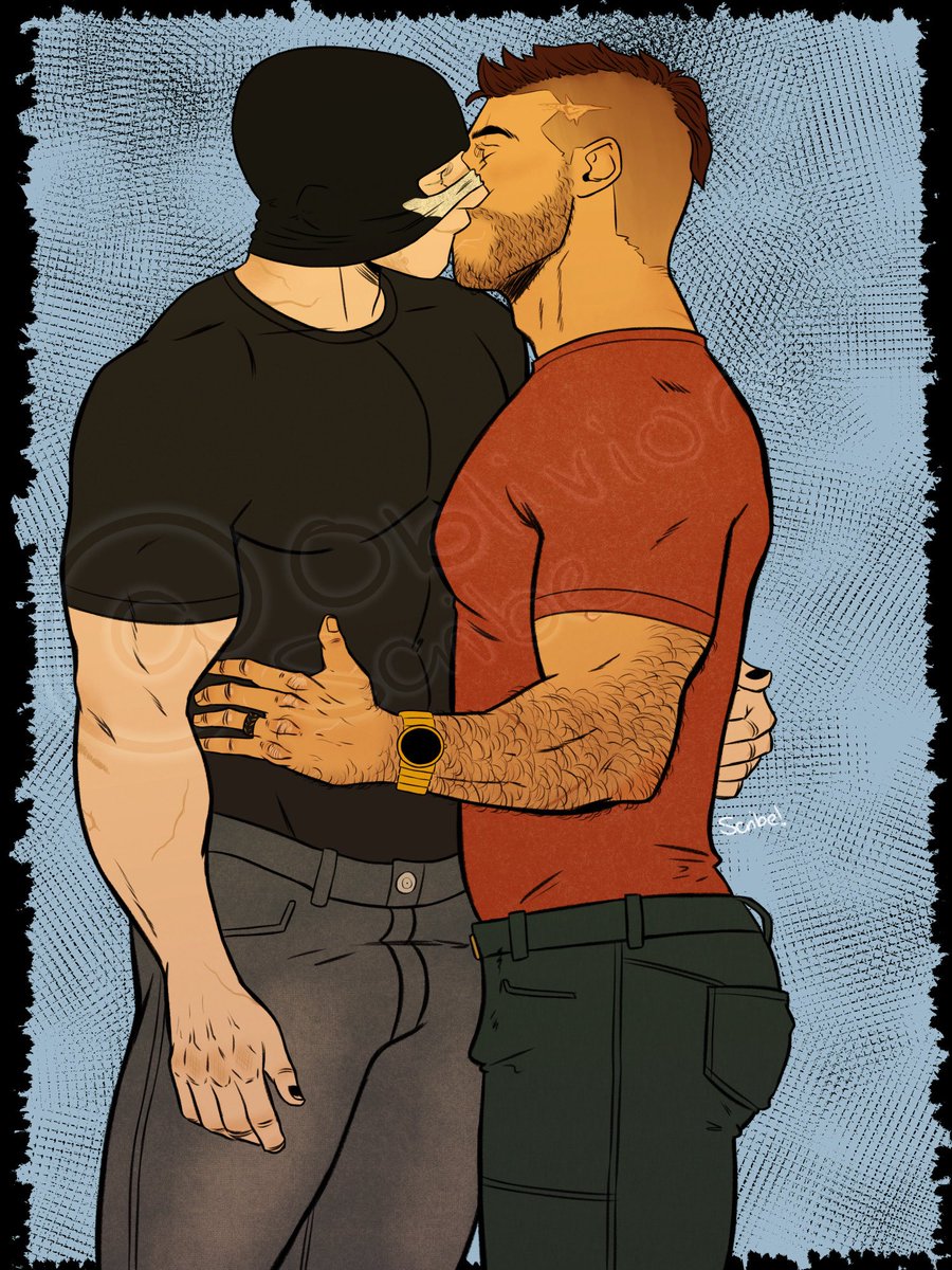obliviousarts's tweet photo. Kicking off your April with a pair of fools smoochin’ #ghoap #ghostsoap #callofdutymodernwarfare #codmw2 #codmw3 #simonghostriley #johnsoapmactavish https://t.co/hjBnkACyEP