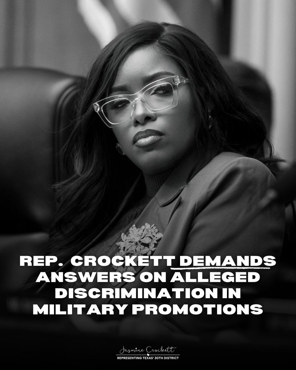 Congresswoman Jasmine Crockett tweet media