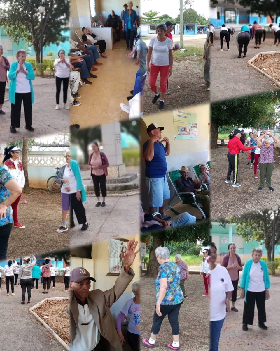 Se continúa trabajando con el programa del Adulto Mayor de Ciro Redondo ellos están muy activos.  #UnidosXCuba #PorCiroRedondoTodo  #CiegodeAvila