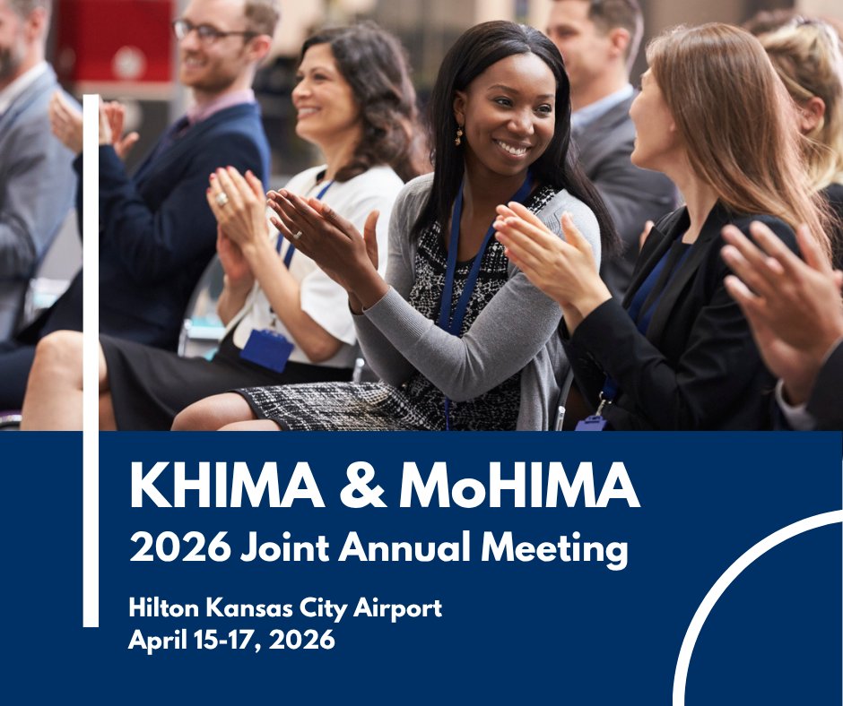 Register for our KHIMA &amp; MoHIMA Joint Annual Meeting, taking place April 15-17, 2026. Get all the details and save your spot at champ.ly/NzM1srFY.