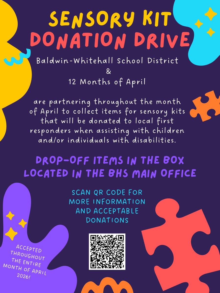 bhsolympics's tweet image. Excited to host our annual @BHSActivities #InclusionWeek Activities on Apr 7-10!🧩🧦

Join in on themed dress days, take the #ChooseToInclude pledge, stop by @BHSBaldwinBean for giveaways, join our Best Buddids Friendship Walk Team, or give to the Sensory Kit Donation Drive.