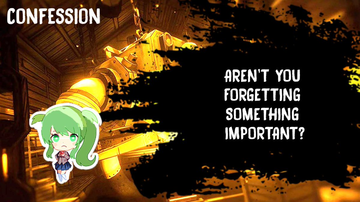 Bendy and the Ink Machine Confessions tweet media