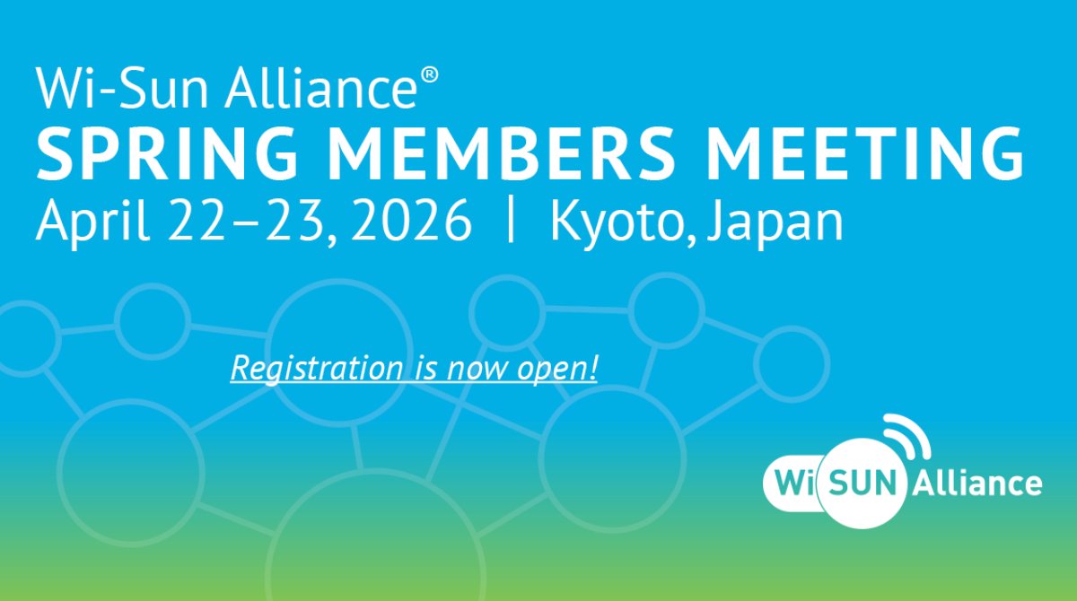 Wi-SUN Alliance tweet media