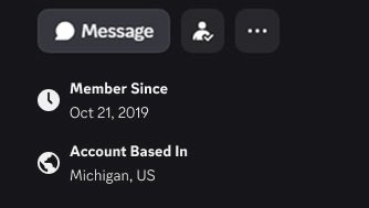 so <a href="/discord/">Discord</a> just pushed a new update that shows your exact location, your country &amp; city is now being displayed right on your profile and apparently it's enabled by default with no option to turn it off