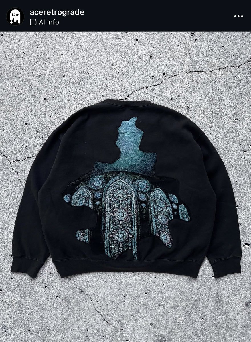 Forever thinking about this KH jumper 
Made by aceretrograde.com/?utm_source=ig…