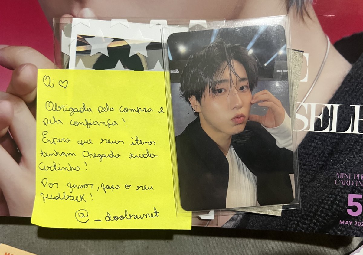 collectorhanji's tweet photo. feedback mega positivo pra @_doolsunet por me ajudar a trazer esse jijico pra casa! veio tudo bem embaladinho e com brindes fofinhos 💖

mtmt obrigada ✨ https://t.co/ZksKN5sxqq