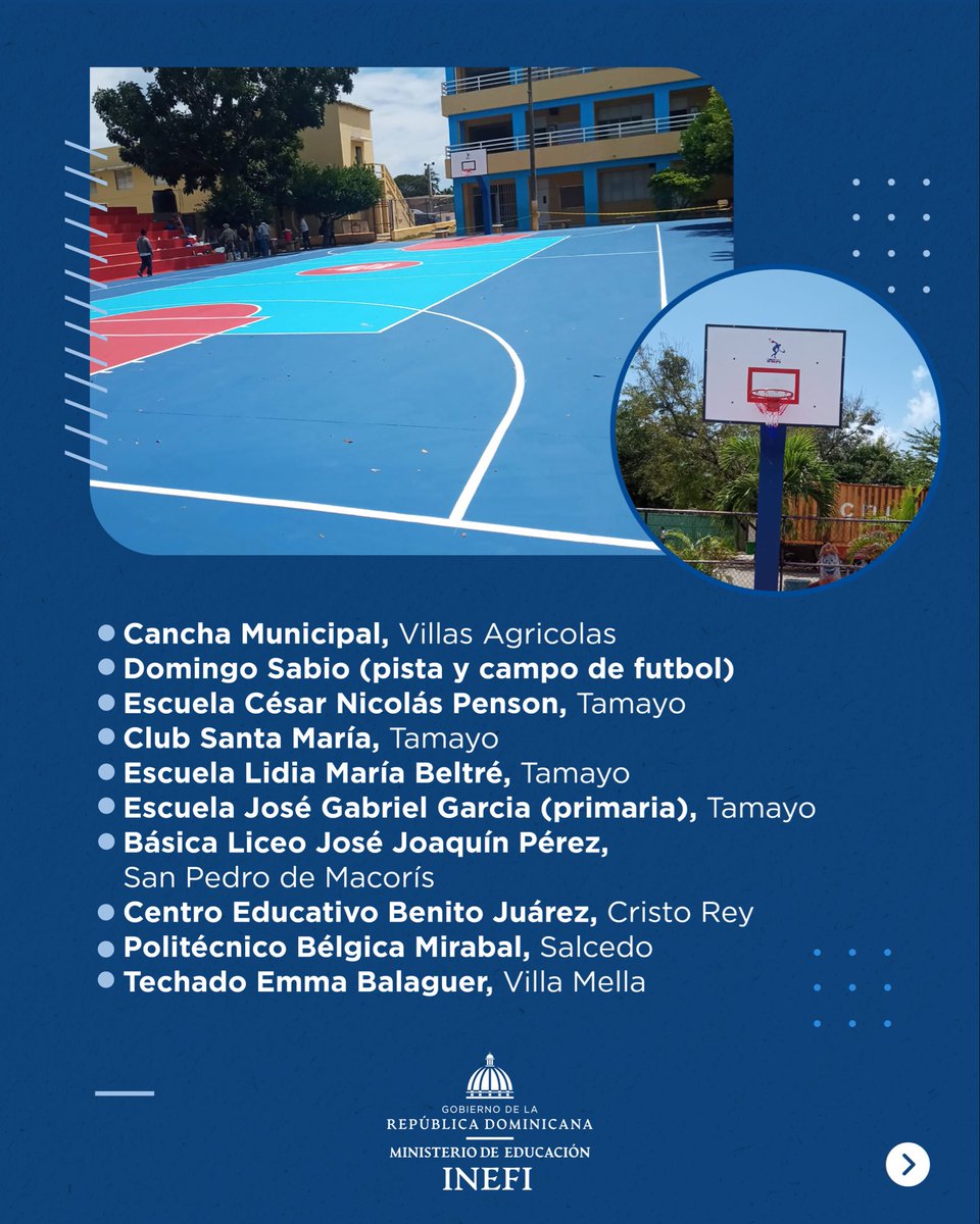 Instituto Nacional de Educación Física.INEFI. tweet media