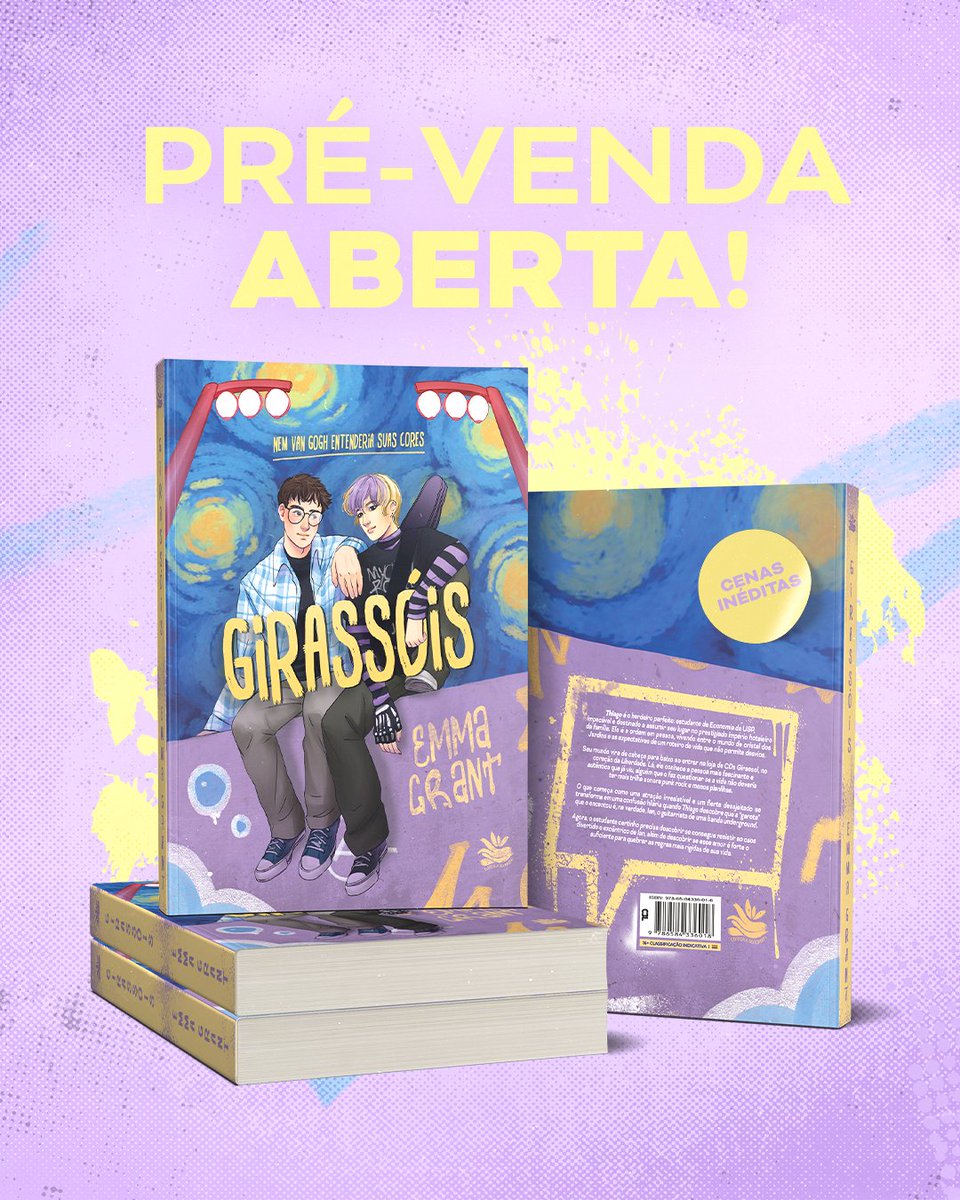 EditoraBlooming's tweet photo. 🌻 A pré-venda de Girassóis está oficialmente aberta!

Além dos brindes inclusos nos kits, os primeiros compradores levam um pôster A3 autografado pela autora.

🛒 Garanta o seu em: https://t.co/k982DbkDEf + https://t.co/qLnOfXn5Qn
