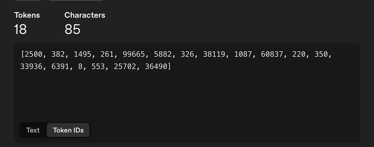 nischitcodes's tweet photo. Computers don't see "Apple." They see a Token ID (a unique integer).

Every model has a "vocabulary" lookup table. The ID for "Apple" in GPT-4o is different from Gemini. To the AI, your blog is just a long list of integers. 4/7 https://t.co/36H7yTDBUA
