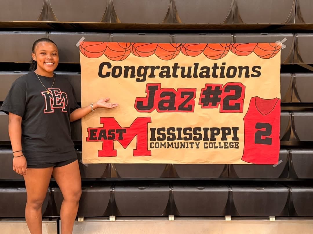 PLadyWarriors's tweet photo. We are so proud of Jaz and all she has accomplished as a Lady Warrior.

Notable accomplishments:
4 Final Fours
2023 State Runner Up
2025 State Champion
4x All division 
3x All State Tournament Team
MAC North All-Star
NEMBCA All-Star
2026 1-5A Defensive MVP
East Mississippi Signee https://t.co/DbhuWGltVb