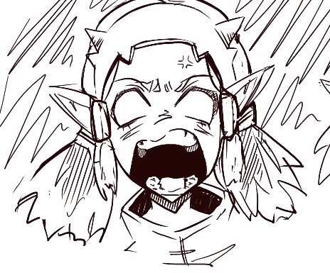 Gleb_Scream's tweet photo. #wakfu #ankama #dofus #iop #lineart #sketch https://t.co/mwqrAfA0Fa