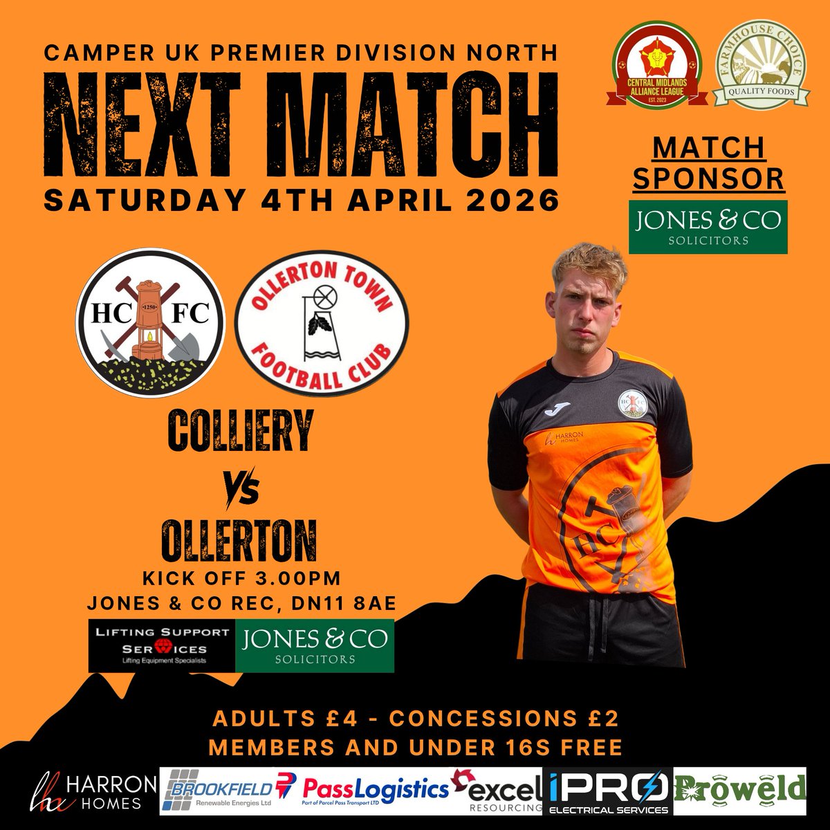 Harworth Colliery FC 🍊⚫️ tweet media
