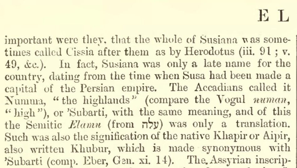 ayarkul's tweet image. Probably both Habiru and Abhira both had similar sounding names for themselves in their own language. 
Native name for the region/people of Elam was also similar in pronunciation by the locals.
Kashmiri mahabharata suggesting that Abhira known themselves as Kabhira is intriguing.