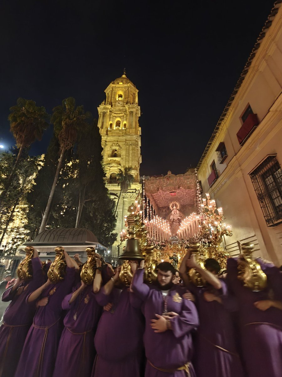 Virgen de Consolación y Lágrimas de <a href="/ArchiSangre/">Archicofradía de la Sangre</a> #cofradíasmlg