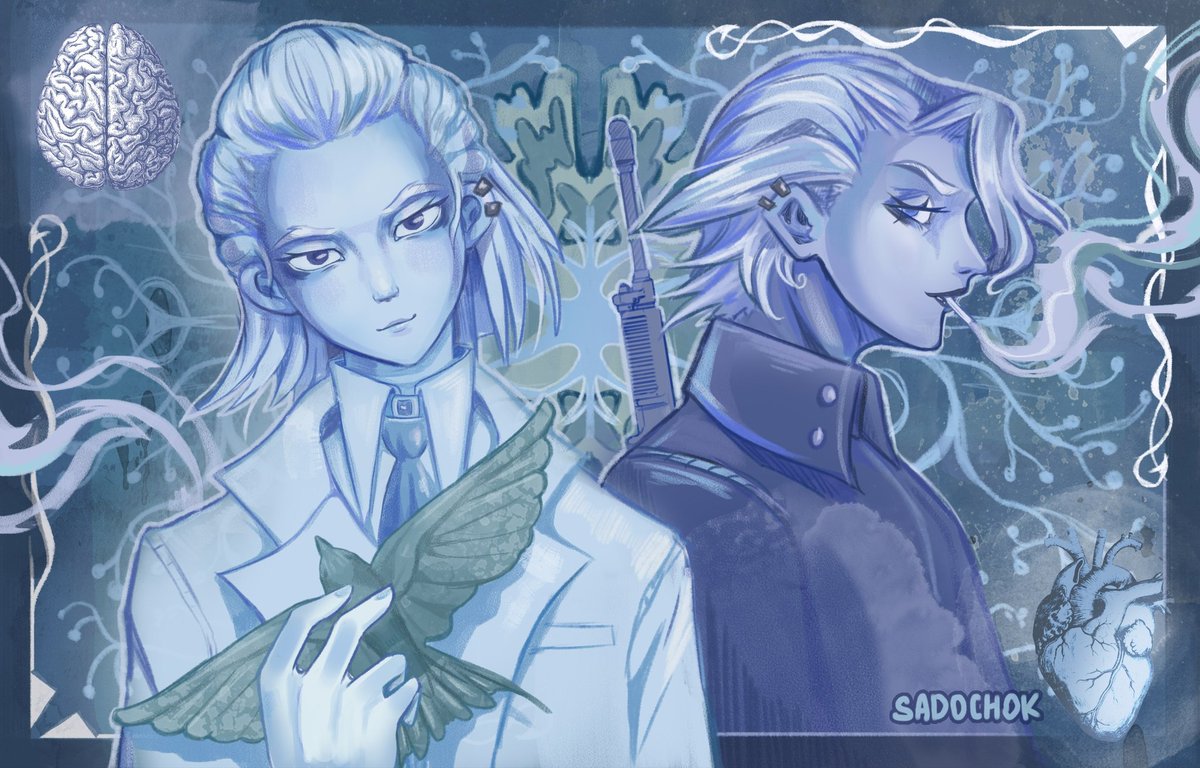 Sadochok6's tweet image. 🧠 🧠 🧠 
#DrSTONE千空誕生祭 #xeno #stanley #xenoxstanley