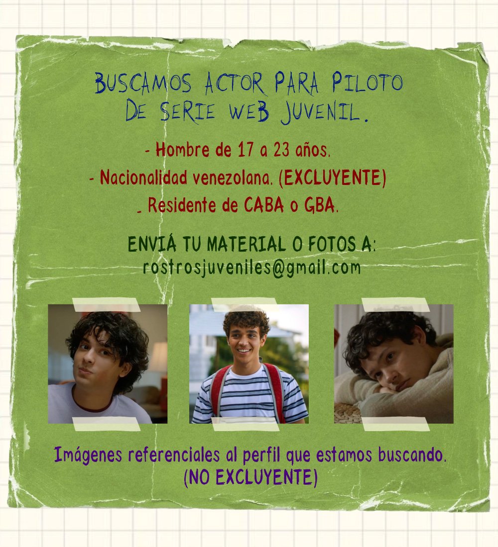 ROSTROS JUVENILES tweet media