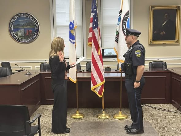 Big congratulations to our newest officer, William Tagliaferri! Sworn ...