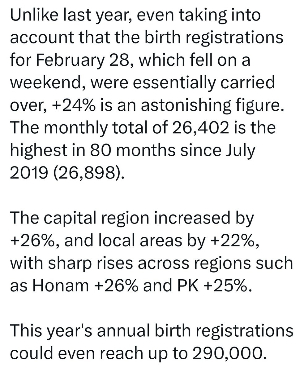 More Births tweet media