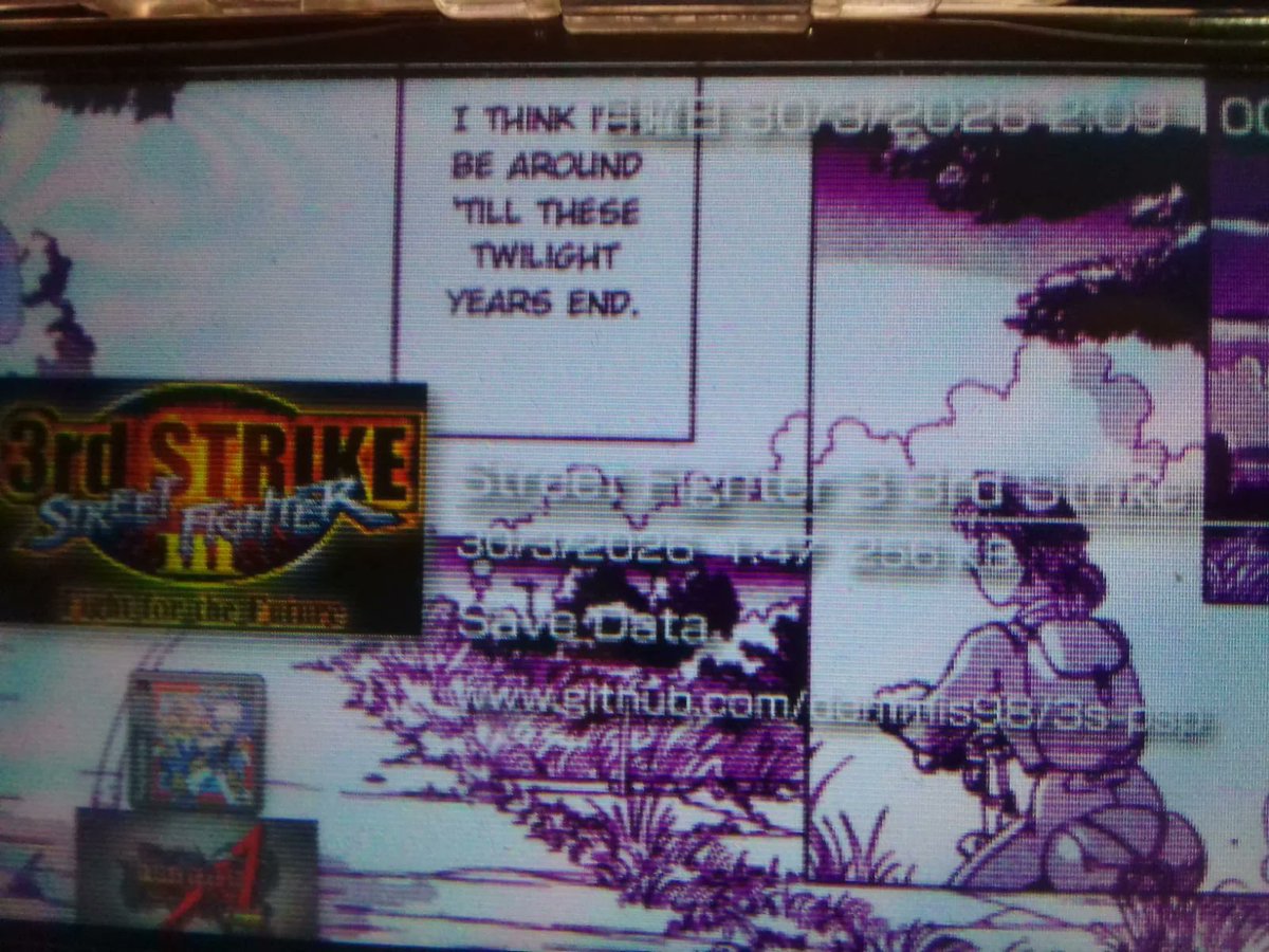 We now have Street Fighter III: 3rd Strike (PS2) working perfectly on the PSP thanks to <a href="/Demis983/">Demis98</a> 
Such a statement would be called insanity a few years ago.