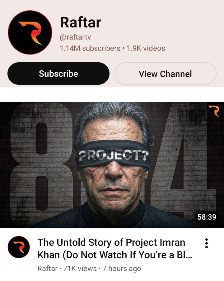 cybertruther's tweet photo. Boycott all military controlled half cooked truthers

Social Media Outlets:

1- Raftaar 
2- TCM Originals 
3- Azaad Digitals 

Journalists/Influencers:

1- Hamid Mir 
2- Asad Ali Toor
3- Mansoor Ali Khan
4- Iqrar ul Hassan 
5- Engineer Mirza
6- Muzammil Shah

Add more if any? https://t.co/vRHGGyYi4F