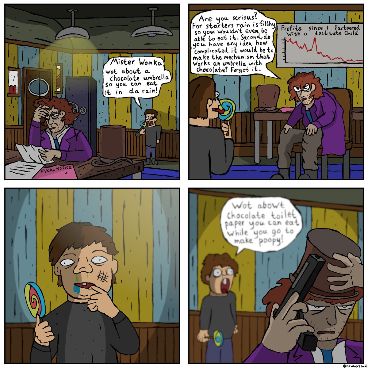 willy wonka regrets hiring a child