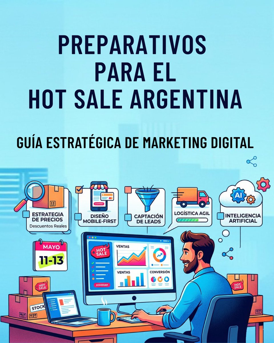 MoreLemon's tweet image. ¿Preparando el Hot Sale en Argentina? Si no tenés una estrategia clara de cuotas sin interés y una web que cargue en 2 segundos, estás regalando ventas.Te dejamos 5 pilares fundamentales para no fallar en esta edición. morelemon.com/contenidos/otr…
#HotSale #Ecommerce #MarketingDigital