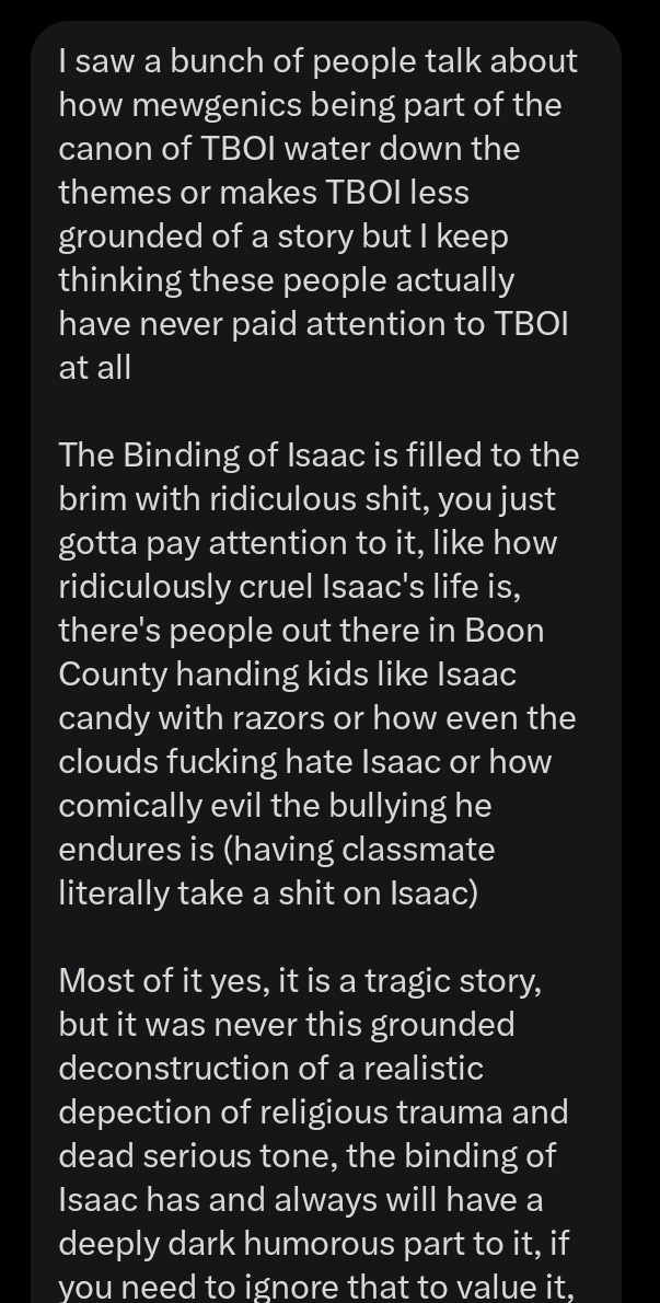 Mewgenics Takes & Confessions tweet media