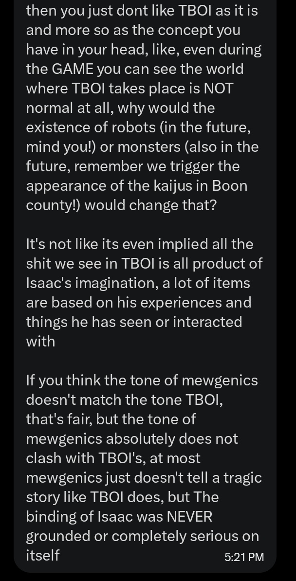 Mewgenics Takes & Confessions tweet media