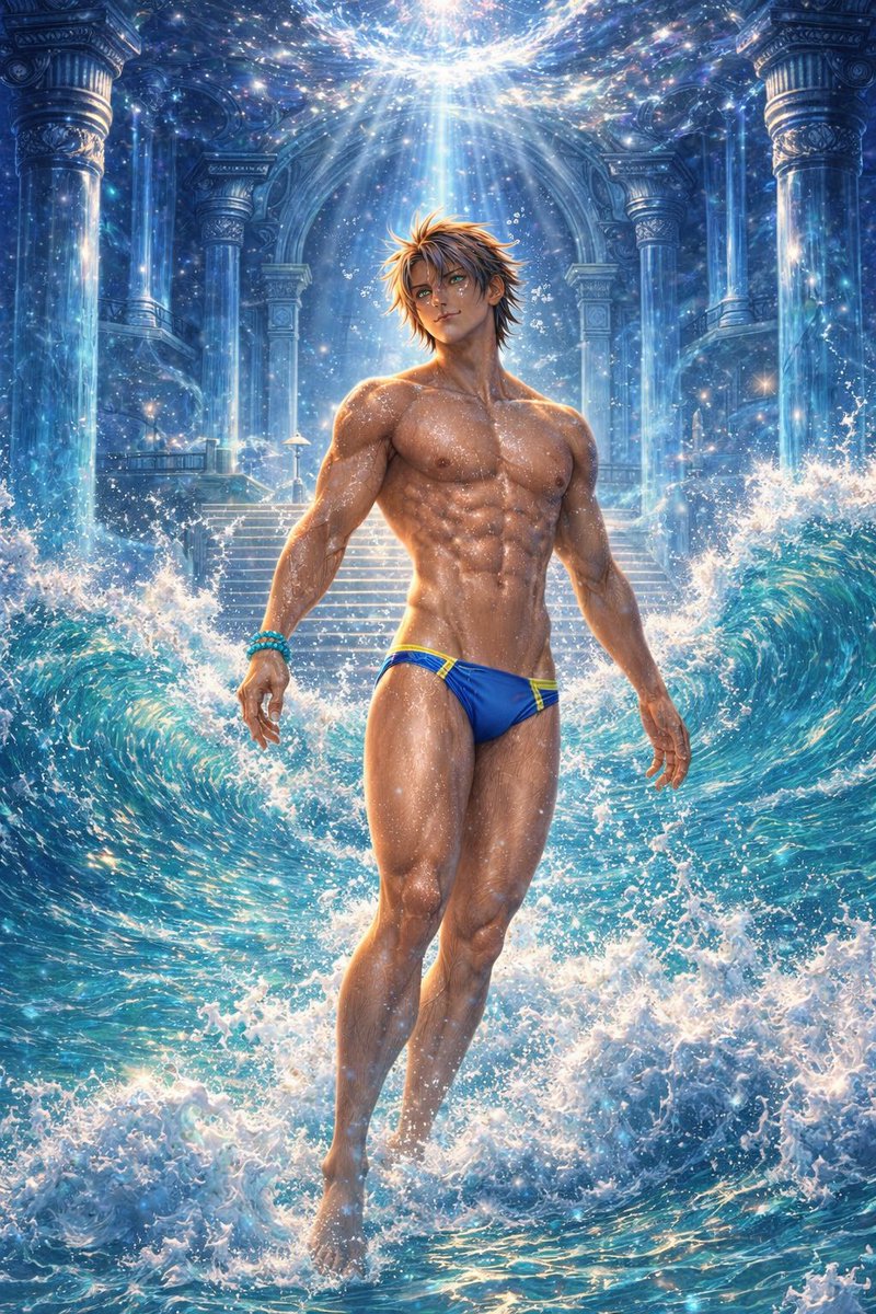 サーフ系ボディビルダー拓也 tweet media