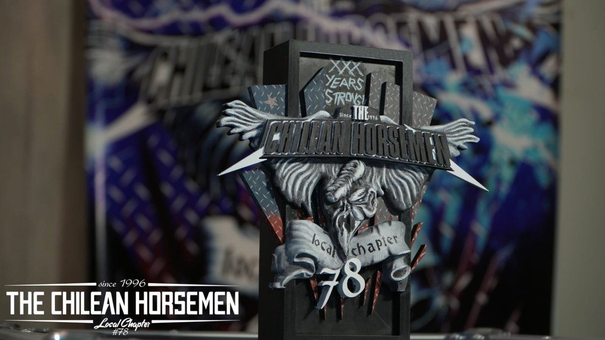 chileanhorsemen's tweet image. Arrancamos una serie de conmemoraciones para festejar junto a ustedes, materializando la esencia de #TheChileanHorsemen en una edición única que no puede faltar en tu colección.

Consultas y reservas vía Inbox 📩

YEARS OF BATTERY!!
#TheChileanHorsemen
#LocalChapter78