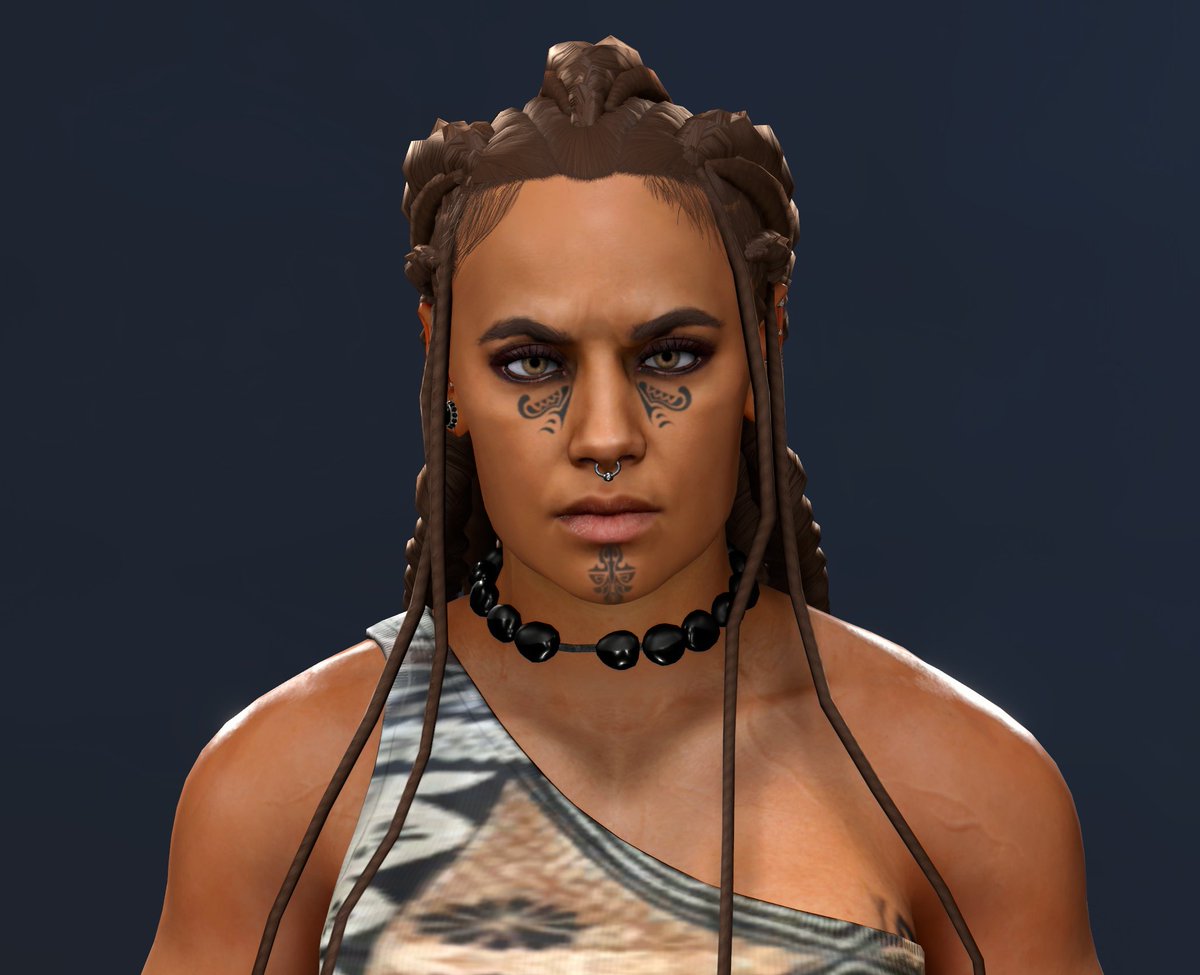 YamzCaws's tweet image. Original Caw
Maria Fatu
(Updated version of her from 2K19 to 2K26)
#WWE2K19 #WWE2K26 #YamzOriginals