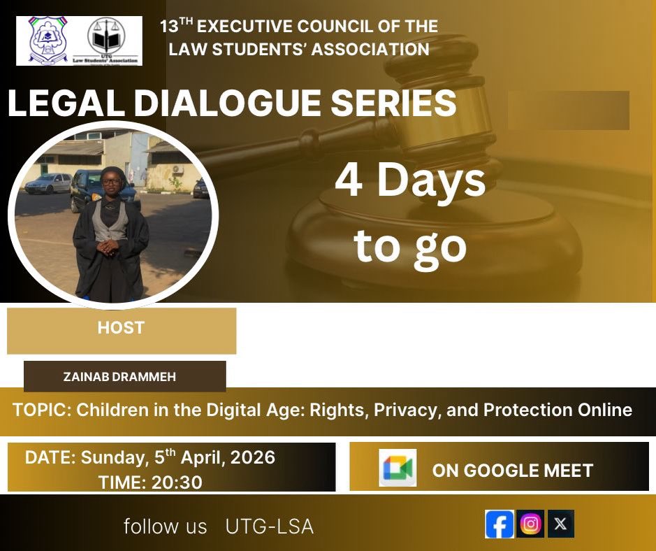 University of The Gambia Law Students’ Association tweet media