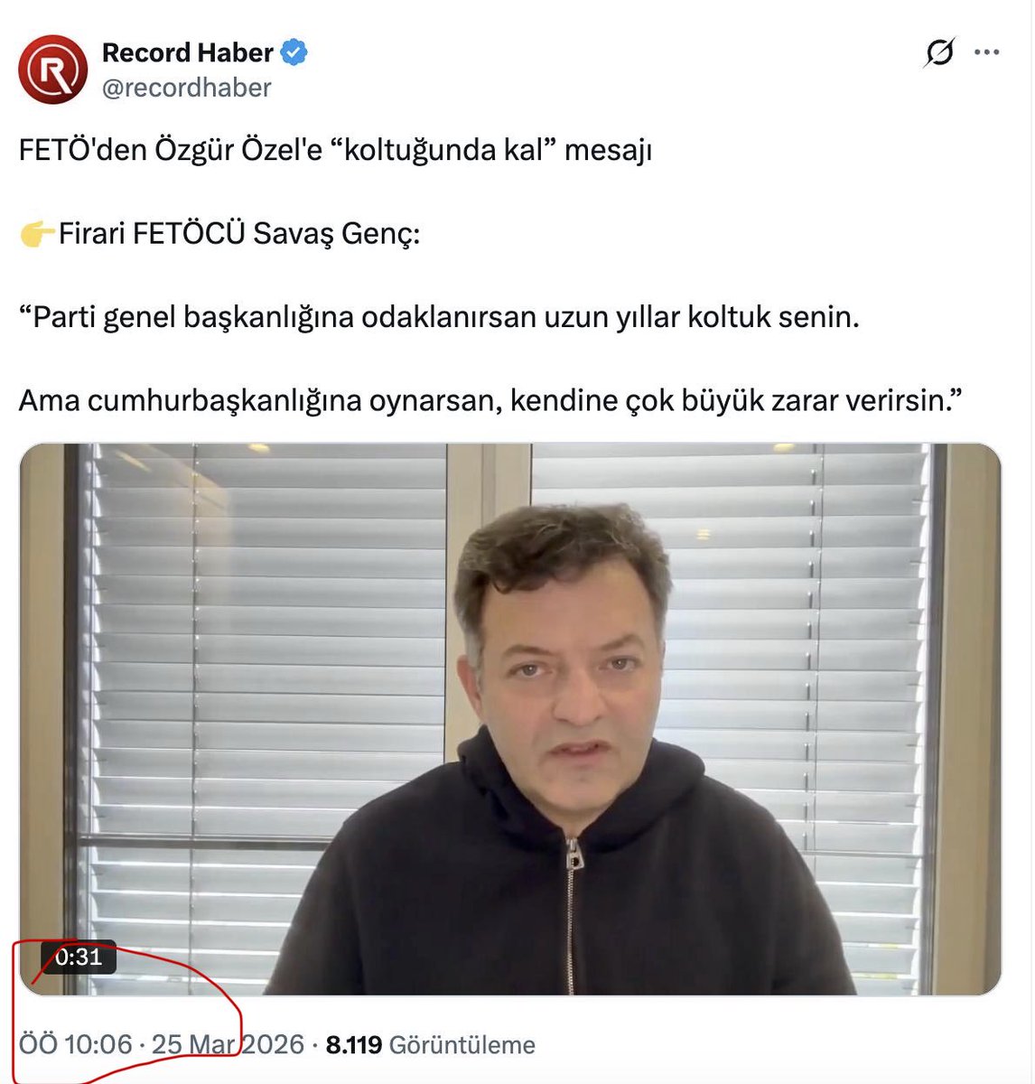 Savaş Genç tweet media