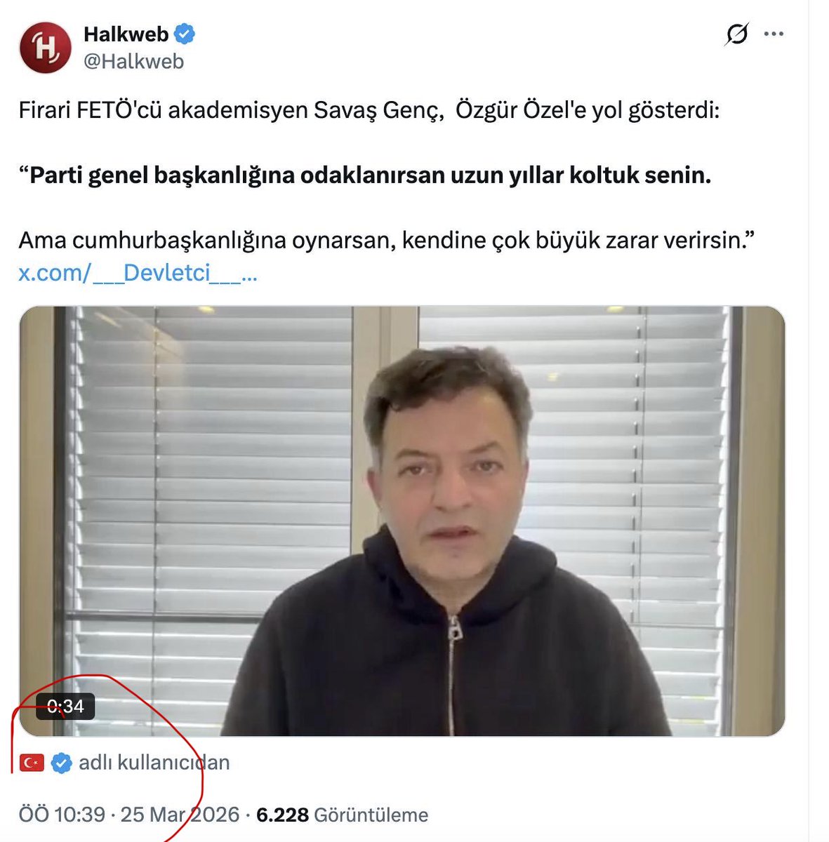 Savaş Genç tweet media