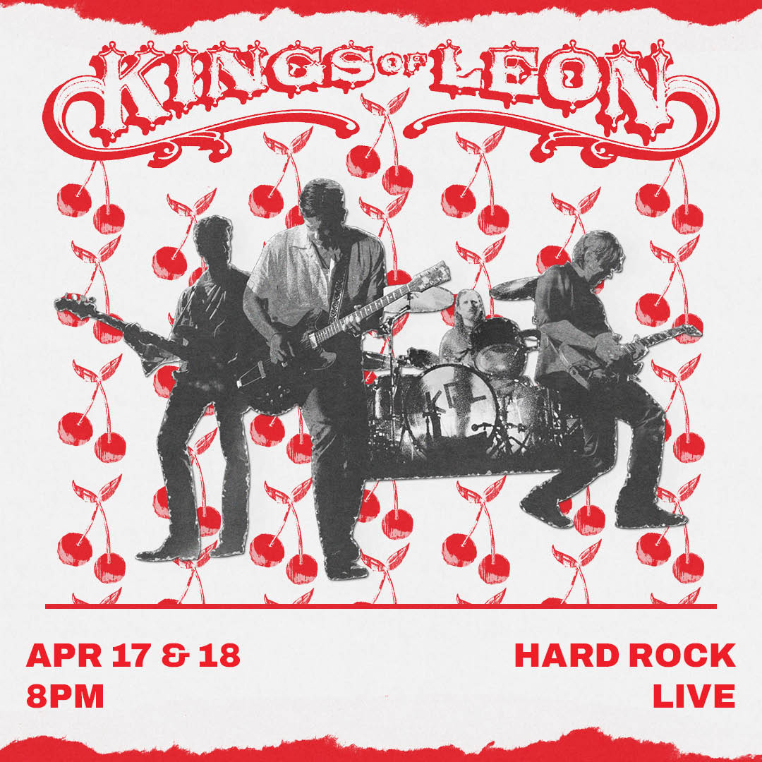 979WRMF's tweet image. 🎸 Want to see Kings of Leon at Hard Rock Live on April 18? Log in &amp;amp; listen on the 97.9 WRMF app or stream at WRMF.com for your chance to WIN tickets! #KingsOfLeon #WRMF #HardRockLive @KingsOfLeon @HardRockHolly