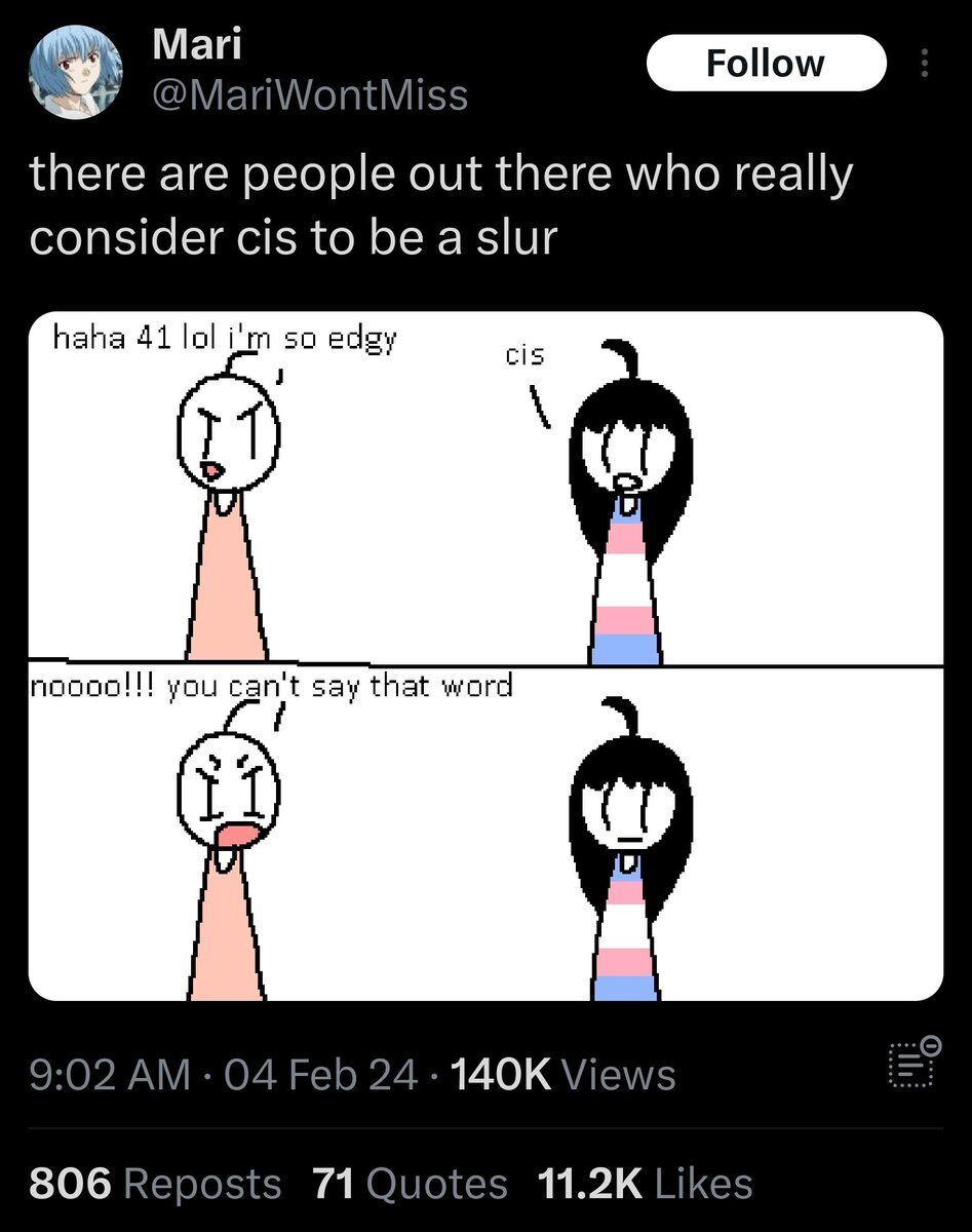 Insane Cope tweet media