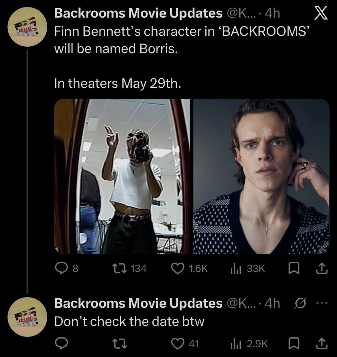 Backrooms Movie Updates tweet media