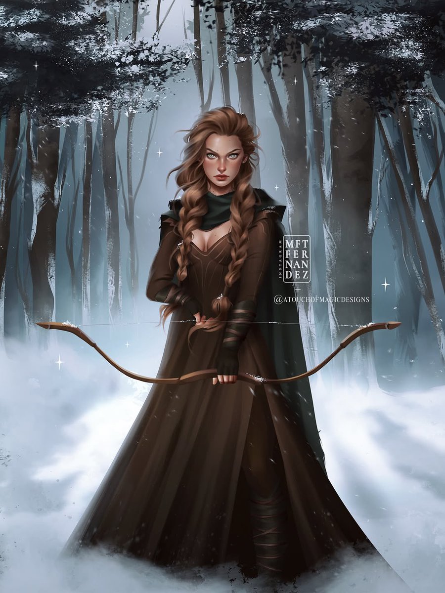 “I had risked much in coming so far into the forest, but we’d finished our last loaf of bread yesterday, and the remainder of our dried meat the day before.”

✧ mftfernandez for atouchofmagicdesigns