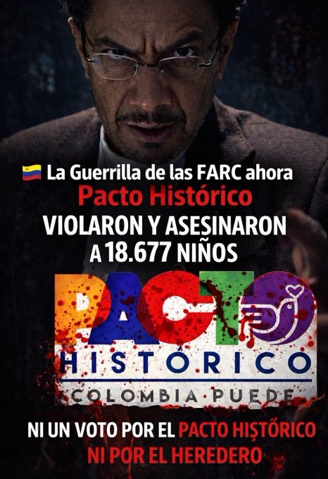 MyriamWitc16320's tweet photo. Como puede un #Colombiano votar por esta #Agenda tan #Destructiva y #Pobre : Los votantes de Cepeda son pobres y igmorantes con autoestima baja. Toman decisiones estupidas para que los hagan comer de la basura limpiarse el culo con la mano no mas papel higienico y el transporte sea el carro de la basura. La misma Agenda #Cuba y #Venezuela
.@IvanCepedaCast .@petrogustavo .@PalomaValenciaL .@ABDELAESPRIELLA .@AbelardoPTE .@AlvaroUribeVel .@ricardopuentesm