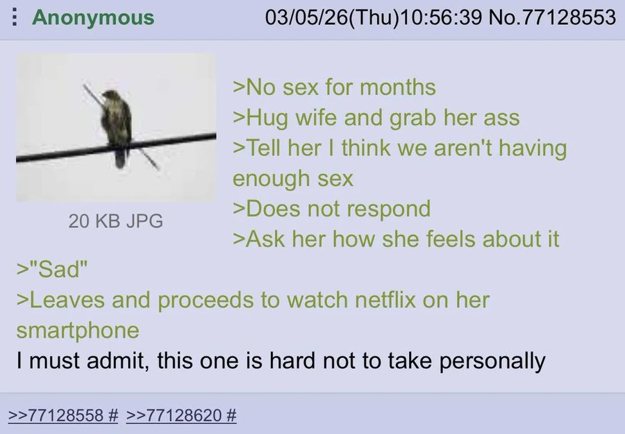 Greentext Poster tweet media