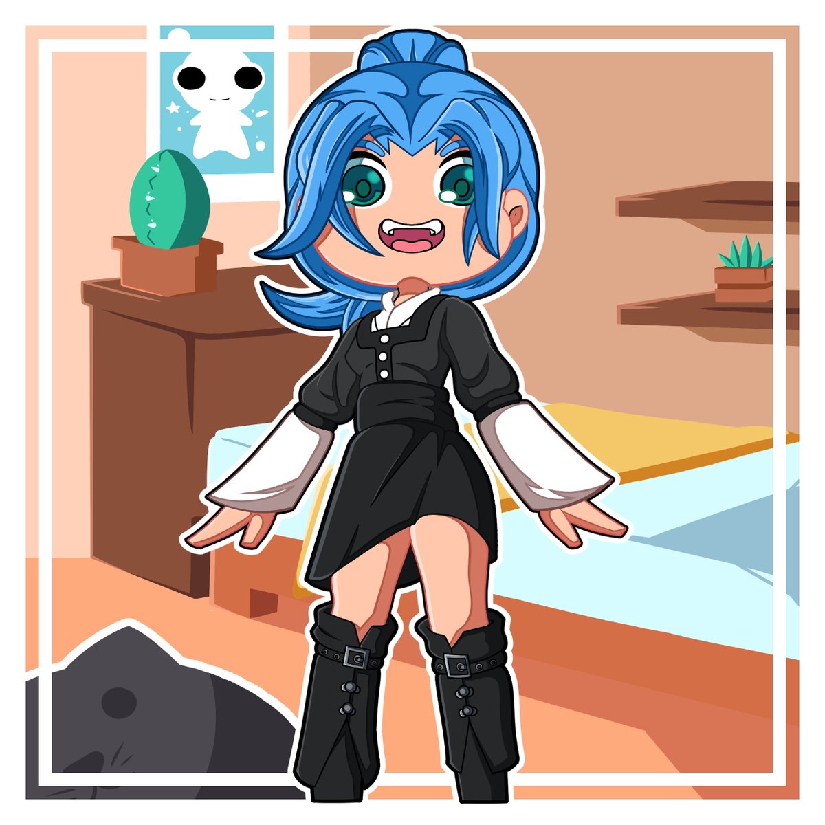 Juz_wuk's tweet photo. Mas dibujitos chibiiiis! ahora le toca a la otra mensa postear su dibujito (>_<)
#art #oc #chibi #chibidrawing #Juz_wu https://t.co/0EnCvEhgJz