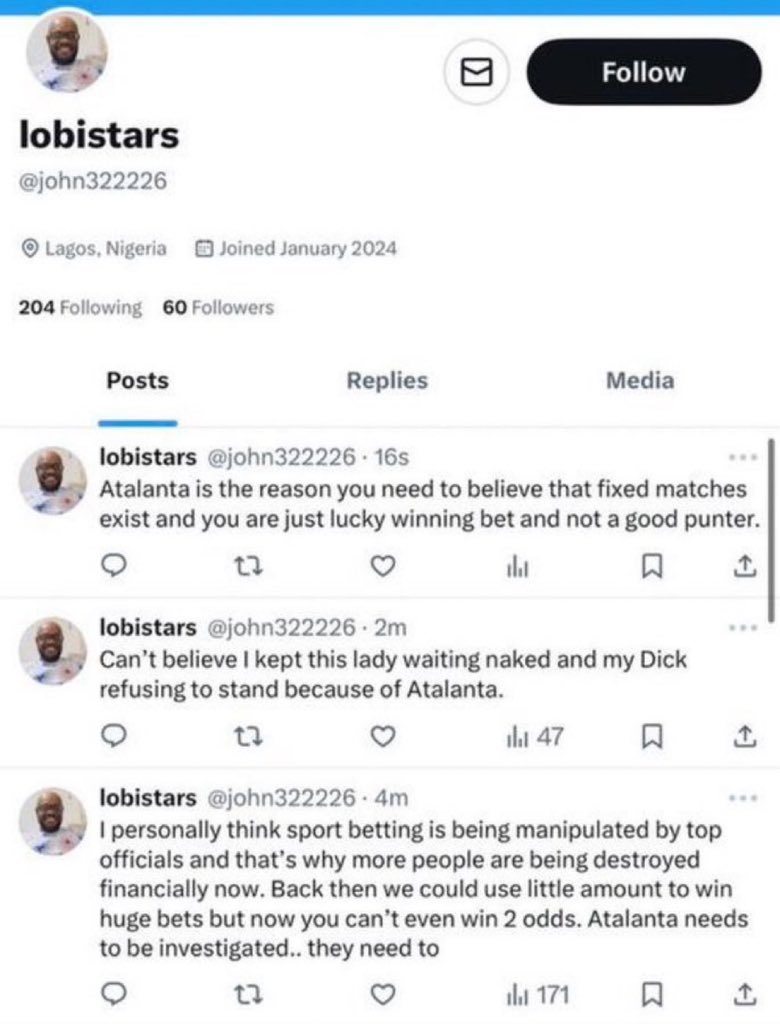 lobistars🇳🇬 tweet media