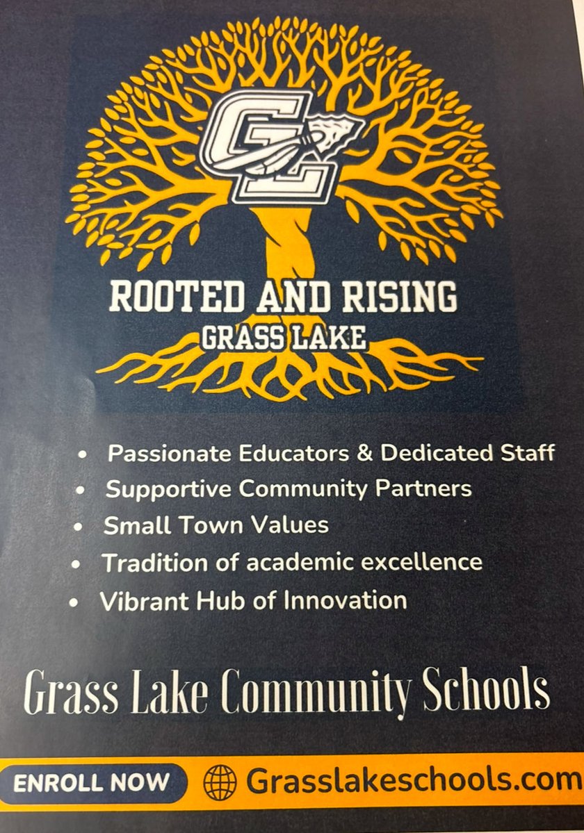 Grass Lake Schools tweet media