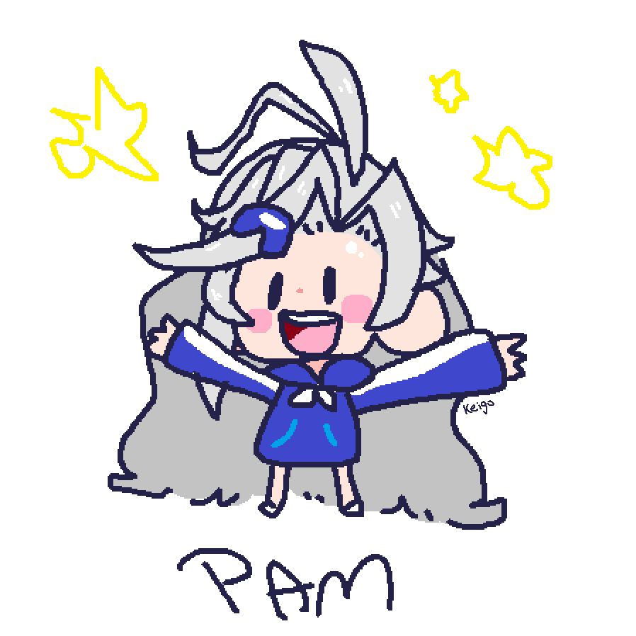 Eggclanker's tweet photo. Pam is my favorite vtuber #PAMservice https://t.co/bzJ7MbgONX