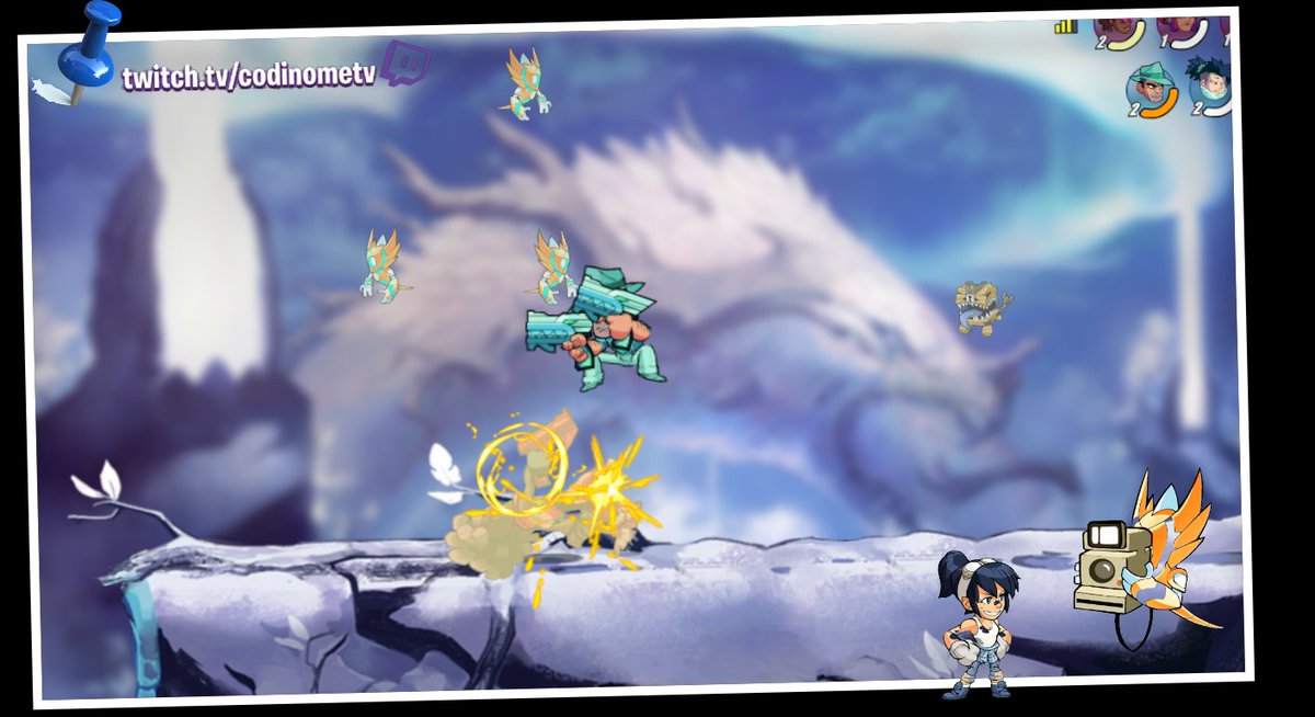 codinometv's tweet photo. 04/01 Photos Brawlhalla Custom Room Twitch Channel CodinomeTV #brawlhalla #twitchgamer #vtuber #vtuberai 
https://t.co/HCfbyfWlwX https://t.co/I29xW2PtPg