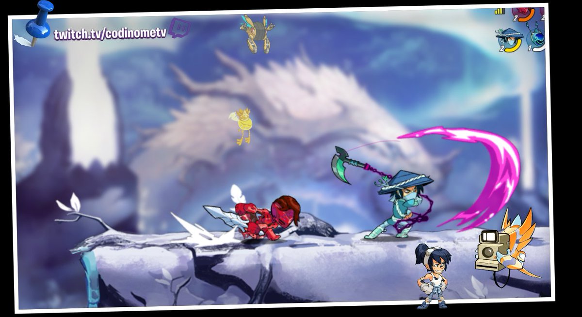 codinometv's tweet photo. 04/01 Photos Brawlhalla Custom Room Twitch Channel CodinomeTV #brawlhalla #twitchgamer #vtuber #vtuberai 
https://t.co/HCfbyfWlwX https://t.co/I29xW2PtPg